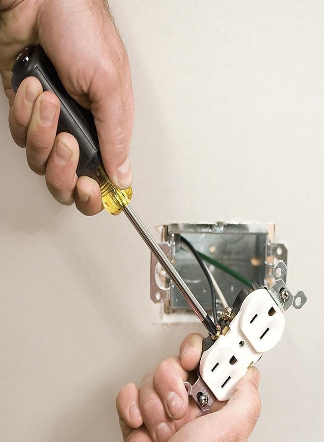 Klein Tools 85148 Screwdriver Set with Magnetizer/Demagnetizer for Magnetic Tips, Flathead and Phillips, Home Improvement, 9-Piece - Image 5