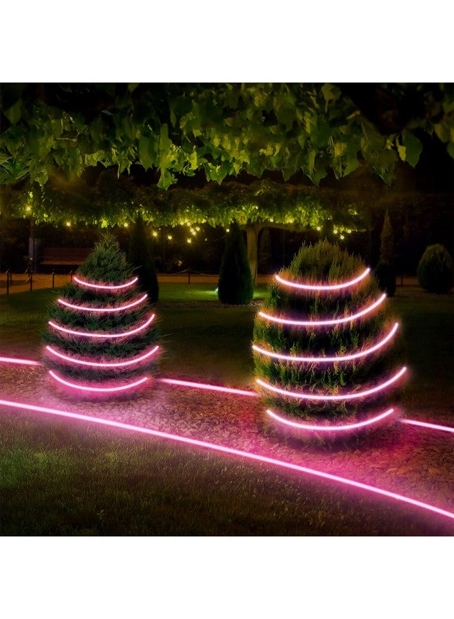 wipro Garnet 50 mtr LED Strip Light| 120 LEDs/mtr | Pink | IP65-Waterproof | Flexible Rope Light for Outdoor & Indoor Decoration for Diwali, Christmas|Strip for Balcony, False Ceiling|Pack of 1 - Image 4