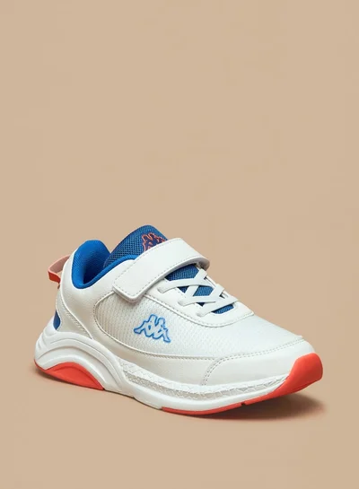 Kappa Boys' Colourblock Walking Shoes with Hook and Loop Closure