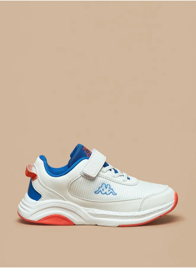 كابا Boys' Colourblock Walking Shoes with Hook and Loop Closure