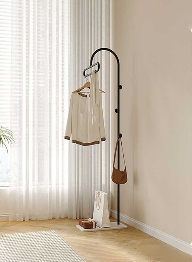 رَوَائِد علاقة معاطف قائمة بذاتها بقاعدة من لوح رخامي، رف ملابس معدني قوي وثابت للملابس والقبعات والحقائب، شماعة واقفة للممر، غرفة النوم، الممرات، الحمام وغرفة المعيشة - Image 3