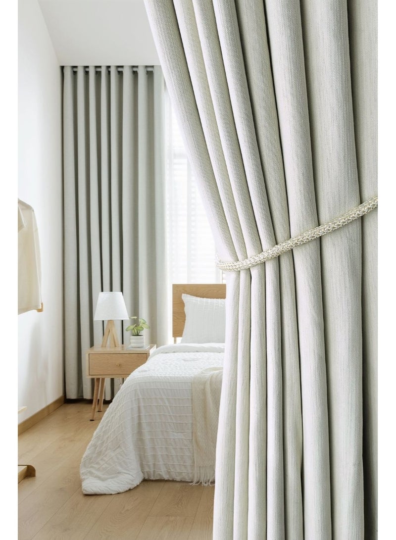 QBAID Blackout Curtain 1 Panel – Multiple Sizes & Colors – Grommets / Hooks / Back Tab – Light Reducing Window Curtain for Privacy - Image 1
