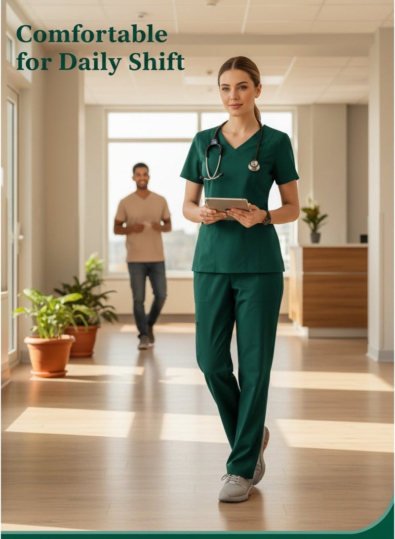 Mark Fairwhale New Minimalist V-Neck Short Sleeved Straight Leg Pants Medical Kit - Image 3