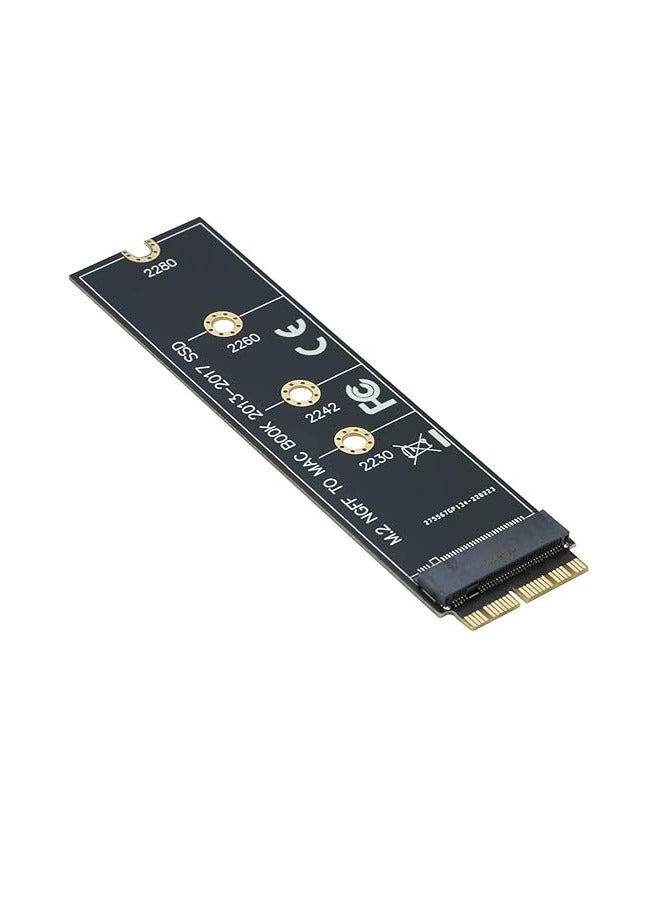 ETZIN M.2 NVMe SSD to 12+16Pin Upgrade Adapter for MacBook Air (2013-2017 Year) A1465 A1466 and Mac Pro (Late 2013-2015 Year) (EPL-404HS-5Pcs)  - Image 1