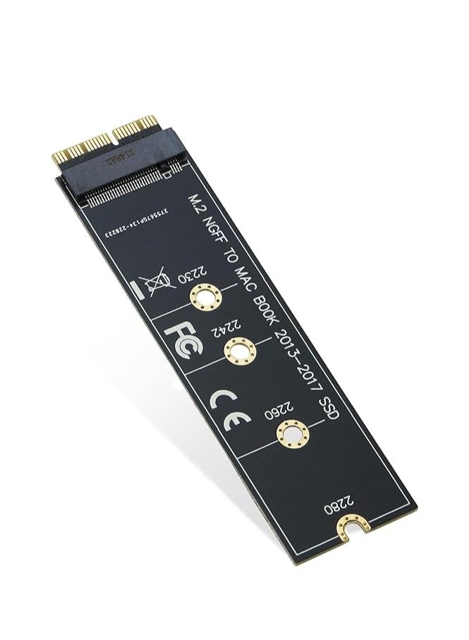 ETZIN M.2 NVMe SSD to 12+16Pin Upgrade Adapter for MacBook Air (2013-2017 Year) A1465 A1466 and Mac Pro (Late 2013-2015 Year) (EPL-404HS-5Pcs)  - Image 3