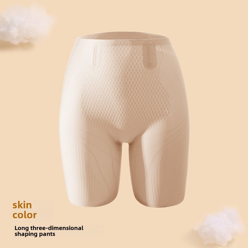 Ladies Shaping Pants Slimming High Stretch Seamless short black - Image 3
