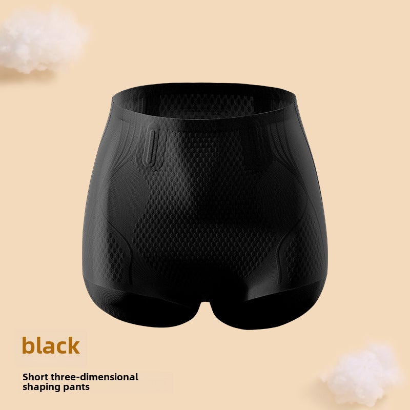 Ladies Shaping Pants Slimming High Stretch Seamless short black - Image 1