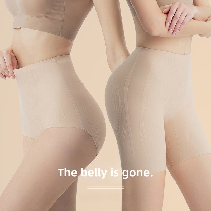 Ladies Shaping Pants Slimming High Stretch Seamless short black - Image 5