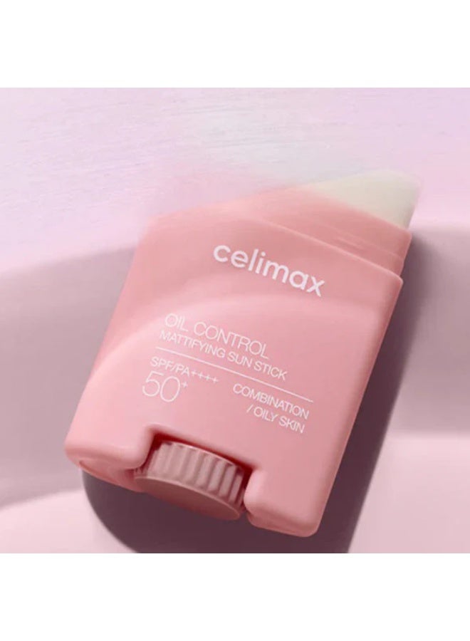 Celimax Oil Control Mattifying Sun Stick 19g – SPF Protection for Oily & Combination Skin - Image 2