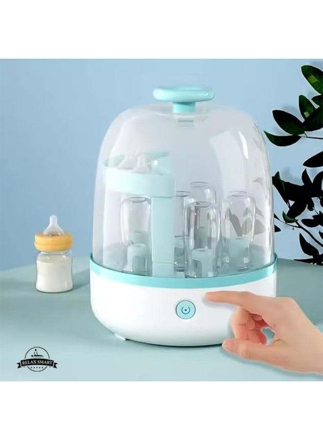 Relax Smart Electric Steam Sterilizer for Baby Bottles, Pacifiers & Breast Pump Parts – Large Capacity, Fast & Efficient Sterilization for Newborn Essentials - Image 2