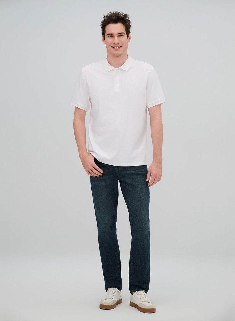 GIORDANO Men's Liquid Touch Interlock Polo - Image 1