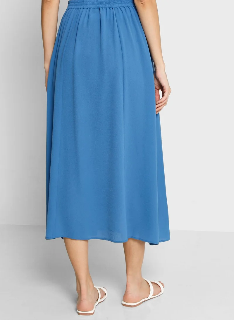 Only Maternity Bow Detail Maxi Skirt