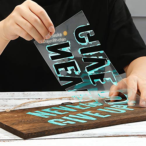 AOOIIN 15 Pieces 6 mil Blank Stencil Material Mylar Template Sheets for Stencils, 12 x 12 inches - Image 5