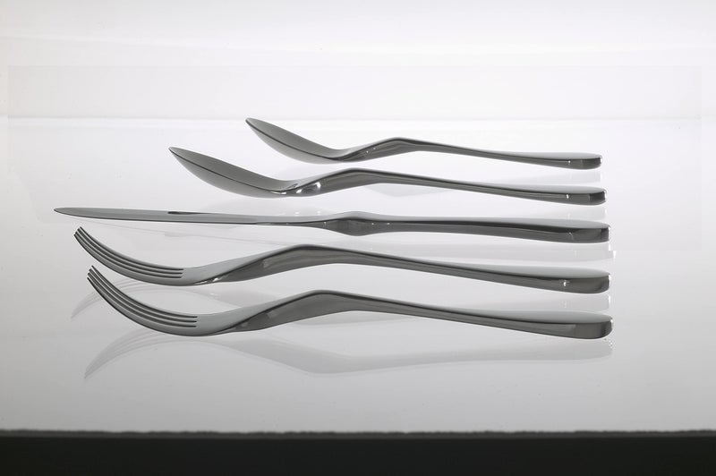 Knork Original Cutlery Utensils Flatware Set, 20 Piece, Gloss Silver - Image 5