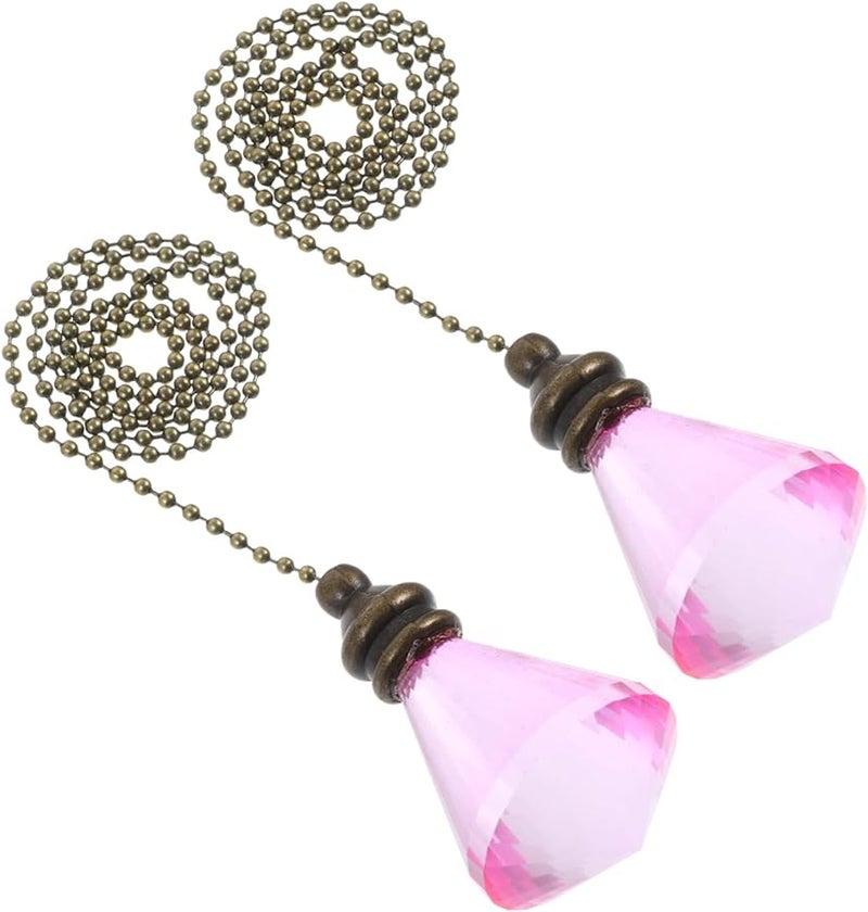 Artibetter 5 Pack Beaded Ceiling Fan Pull Chain Decorative Extension For Home Decor - Image 4