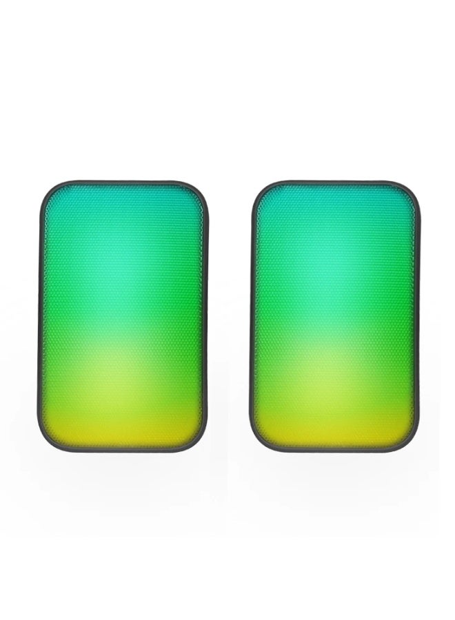 Kisonli X17 USB 2.0 Portable Speaker with LED Light – Clear Stereo Sound in a Compact and Travel-Friendly Design - Image 3