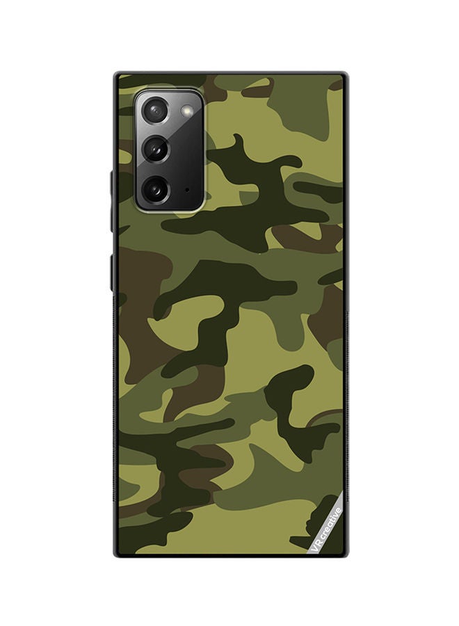 VR CREATIVE غطاء حماية لجهاز سامسونج جالكسي نوت20 5G بتصميم عسكري متعدد الألوان - Image 1