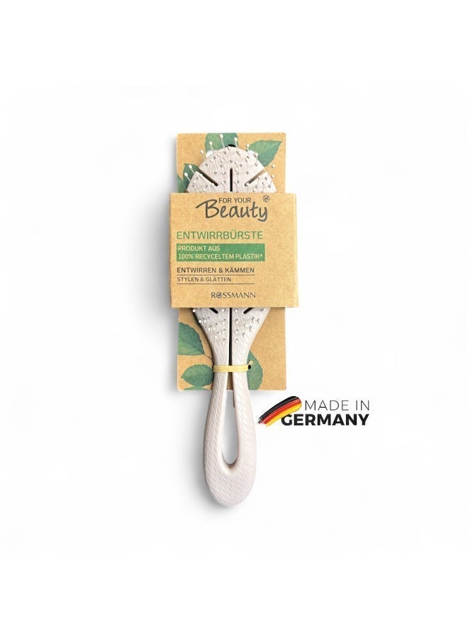 ROSSMANN German Brand, FOR YOUR Beauty Detangling Brush , Suitable for All Hair Lengths, Hair brush made in Germany - Image 5
