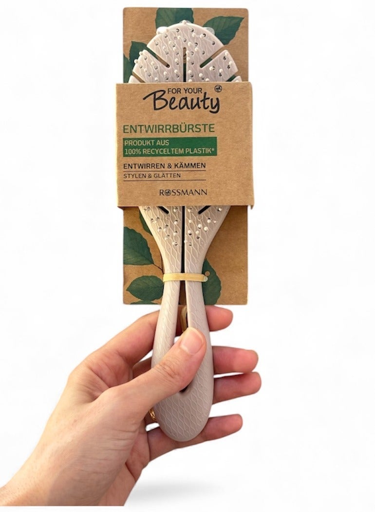 ROSSMANN German Brand, FOR YOUR Beauty Detangling Brush , Suitable for All Hair Lengths, Hair brush made in Germany - Image 2