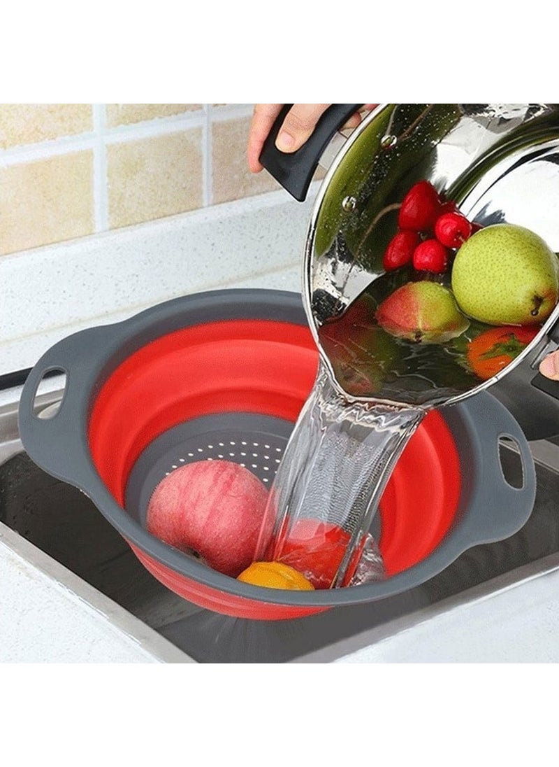 Tamu Collapsible Strainer Pasta Strainer Vegetable Strainer  - Image 3