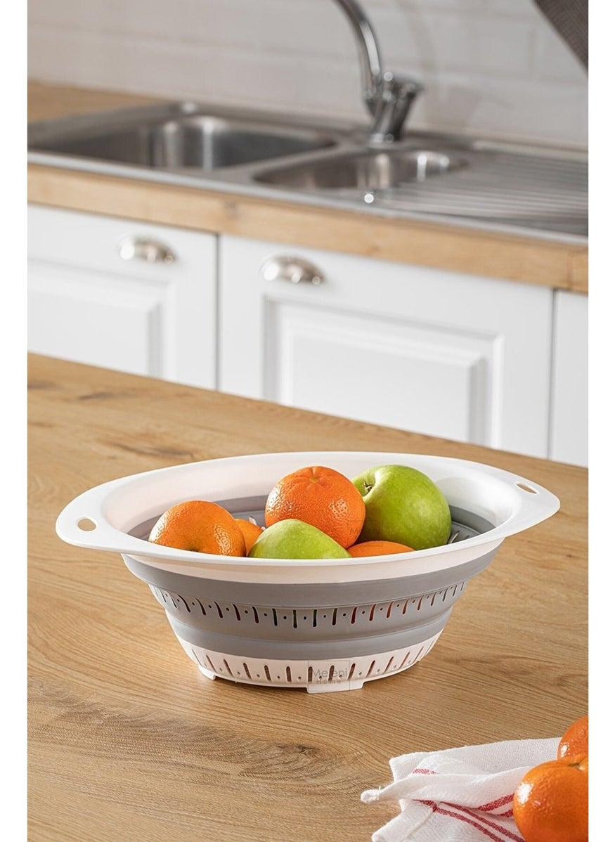 Tamu Collapsible Strainer Pasta Strainer Vegetable Strainer  - Image 4