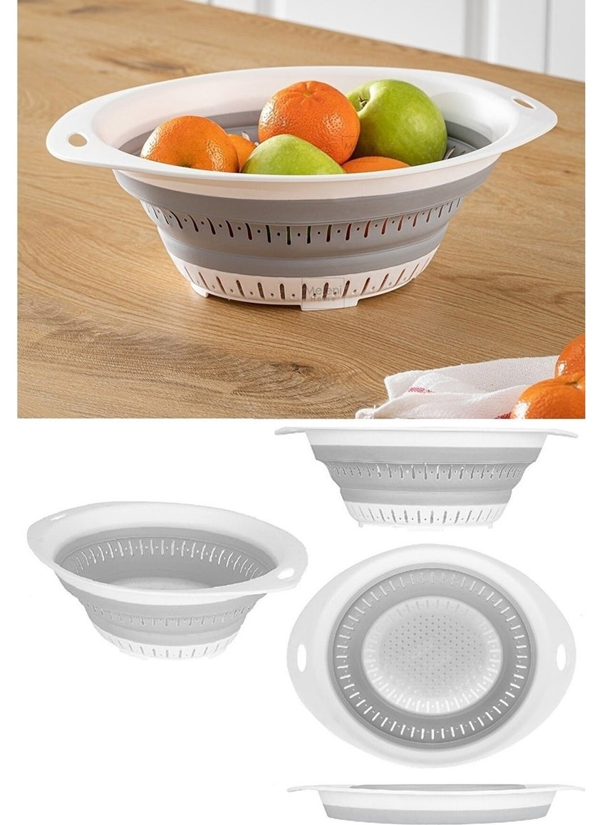 Tamu Collapsible Strainer Pasta Strainer Vegetable Strainer  - Image 5