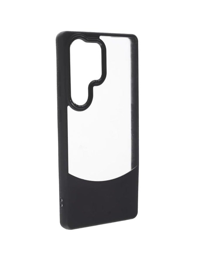 Shockproof Silicone Back Cover for Samsung Galaxy S25 Ultra - Black - Image 3