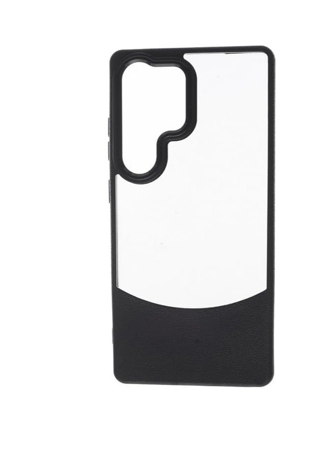 Shockproof Silicone Back Cover for Samsung Galaxy S25 Ultra - Black - Image 1