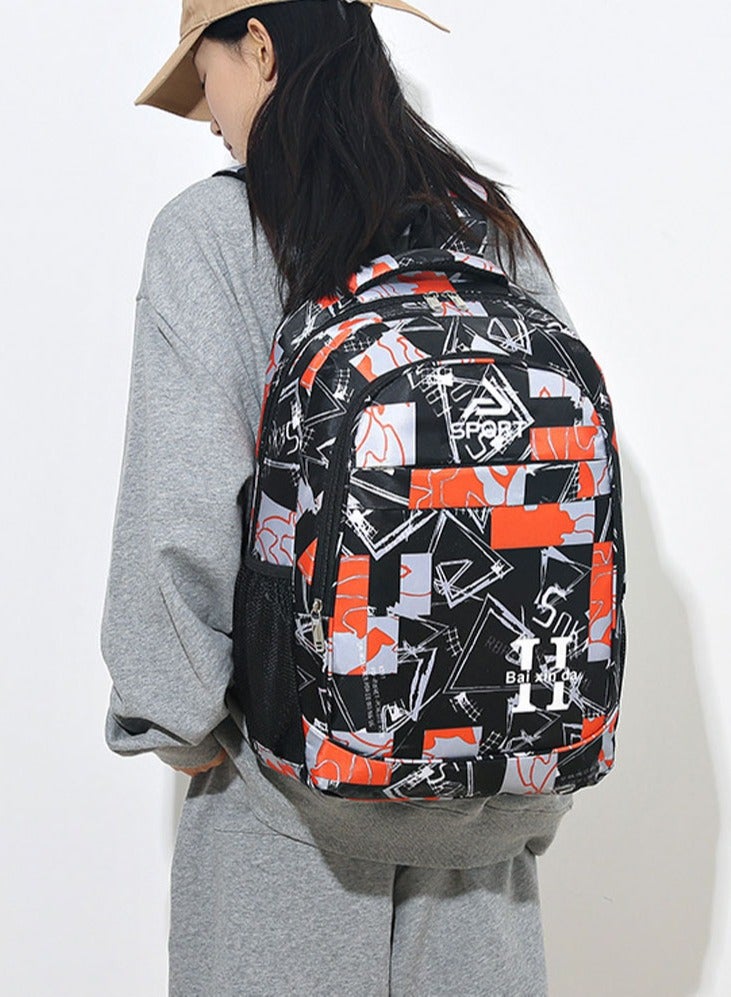 جوي شيك حقيبة ظهر أكسفورد للسفر والأعمال، حقيبة كتب قابلة للتنفس ومقاومة للماء، حقيبة ظهر كبيرة الحجم للطلاب المتوسطين والثانويين، متعددة الألوان - Image 1