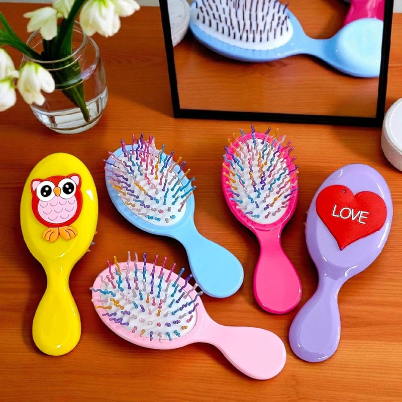 Tera13 Girls Kids Gift Set, Cartoon Necklace Set With Hair Accessories Kit, Combo Set For Women & Gi-rls (combo of 4) B-Day, Kanjak, Rakhi Return Gift For Girls Gi-ft Items, Pouch, Hair Clip Rubber - Image 2