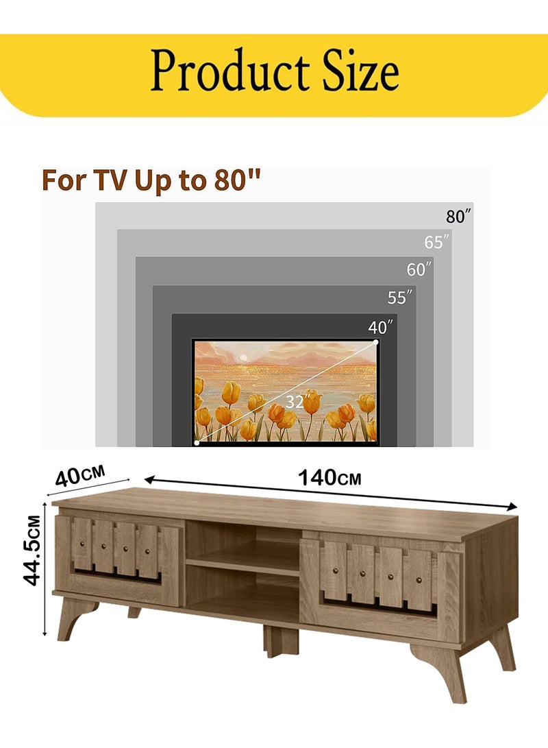 TV Table with Shelf 140*40*44.5 CM - Image 3