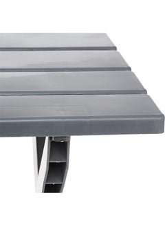 Cosmoplast Cosmoplast Portable Camping Folding Table, Dark Grey  - Image 5