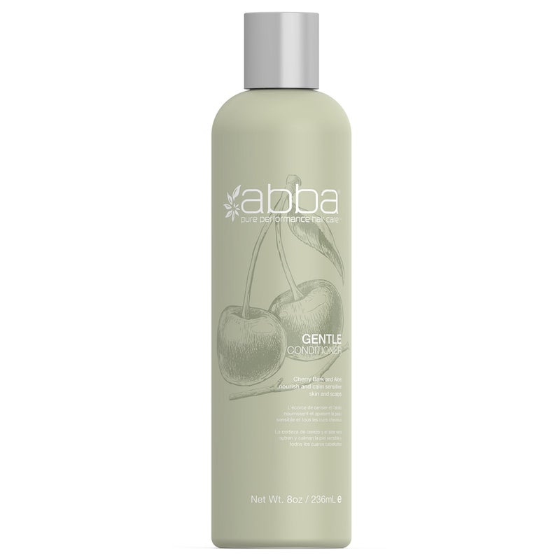 ABBA Gentle Conditioner, Cherry Bark, 8 Fl Oz - Image 1
