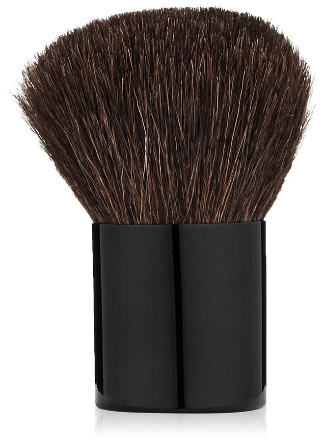 Studio Basics Kabuki Brush with Soft, Natural, Custom Cut Hair for Flawless Application, Maximum Control for Expert application of Powder, Blush, and Bronzer