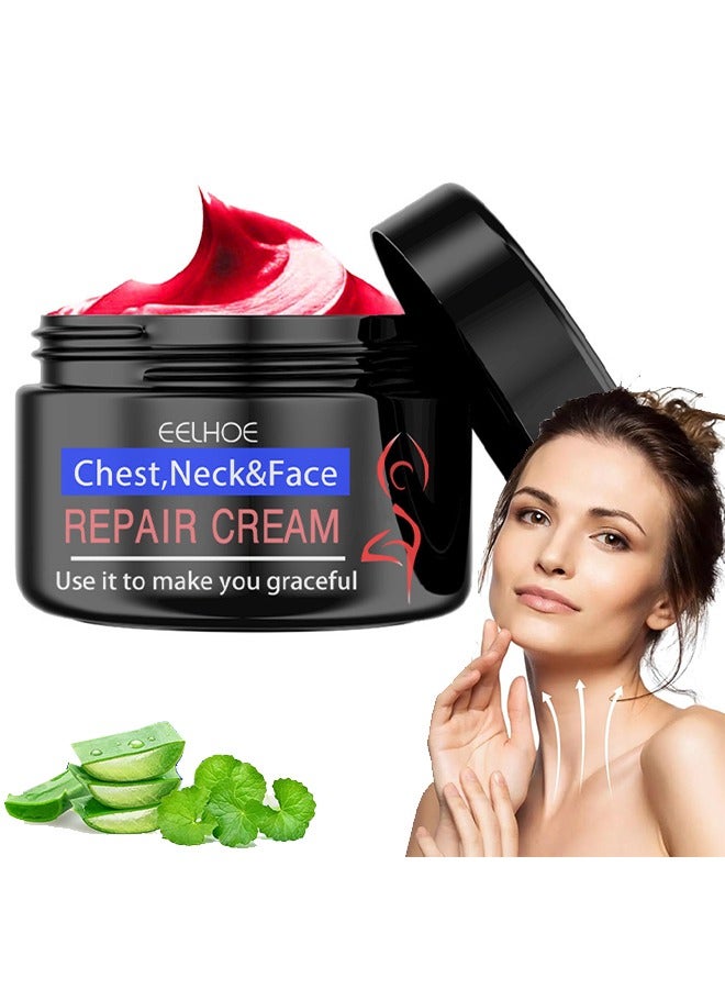 EELHOE Repair Cream, Neck Wrinkle Remover Cream, Whitening Brightening Anti Ageing Skin Tightening Cream, Moisturizing Neck Firming Cream Lotion, Repair Cream For Face, Chest, Neck 30g - Image 1