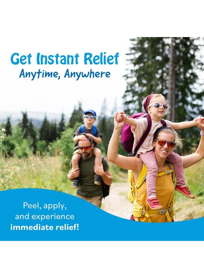 Moskinto , The Original Mosquito Itch Relief Patches for Kids & Adults, Bug Bite Patches Soothe Swelling & Itching Instantly, Anti Itch Bug Bite Relief, Suction Tool Alternative Travel Pack, 24 Count - Image 3