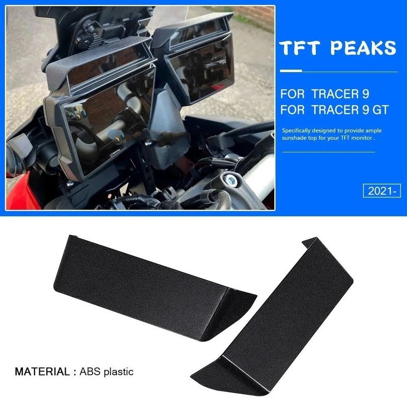 Wivplex TFT Peaks Visor for Yamaha Tracer 9 GT - Image 4