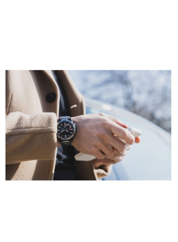EDIFICE CASIO Stainless Steel Chronograph Watch ECB-40D-1ADF - Image 4