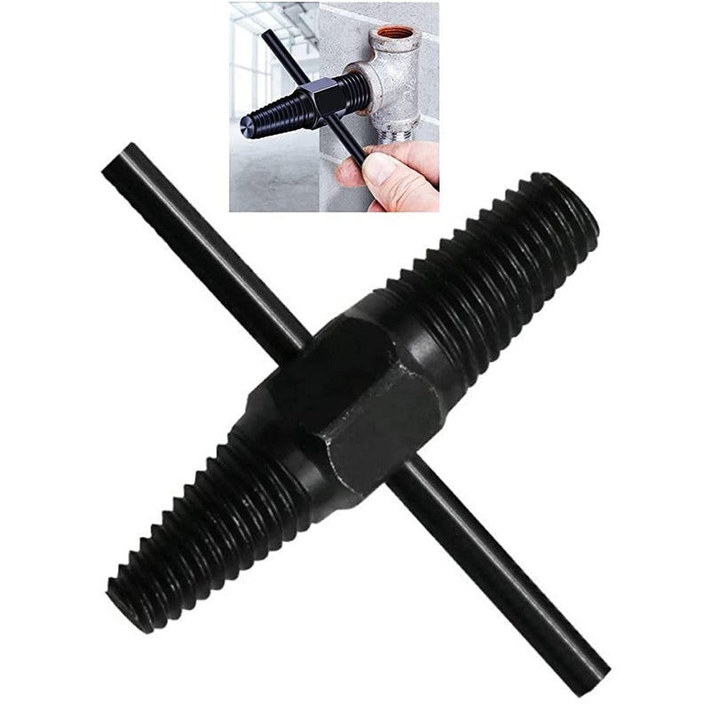 Zaptec 2 in 1 Screw Extractor for Tap Faucet Valve Damaged Broken Wire Water Pipe Bolt Remover - Image 1