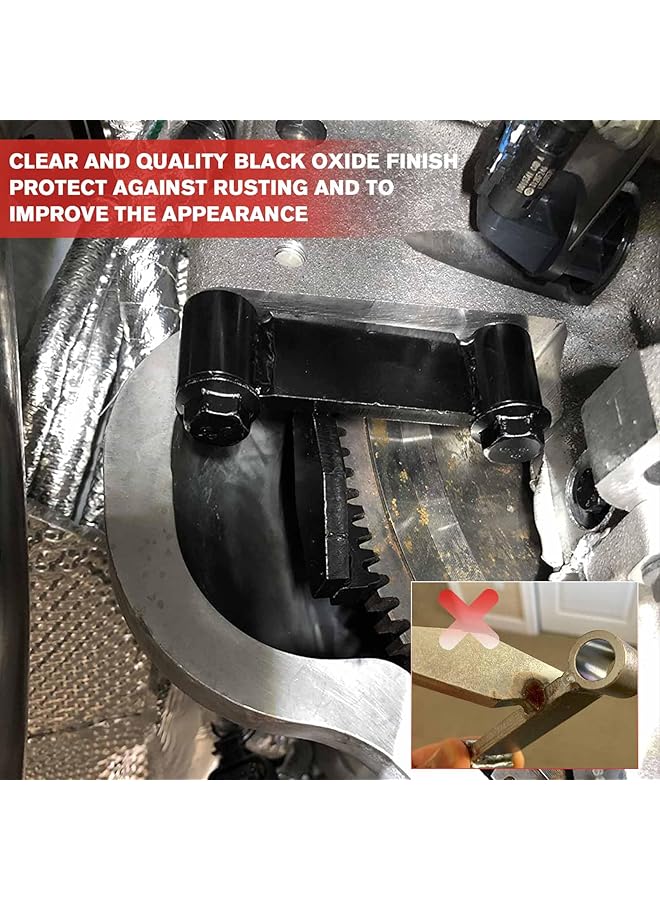 أداة قفل دولاب الموازنة LS، حامل قفل من الفولاذ الأسود أكسيدي مرن، أداة متوافقة مع محرك شيفروليه LS 1 2 3 Lsx - Image 4