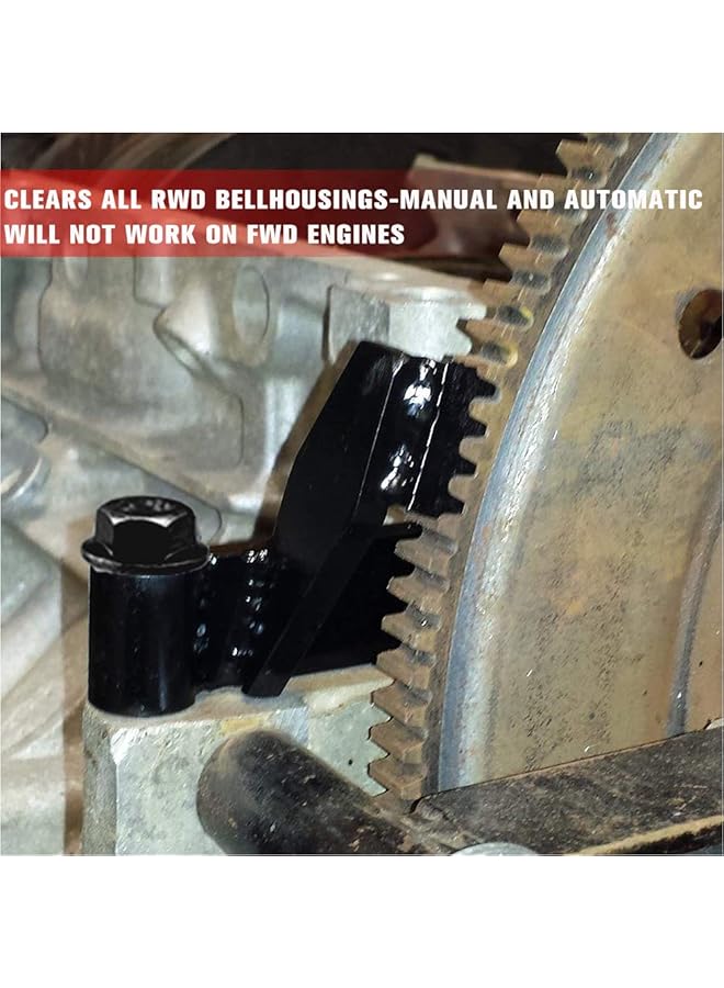 أداة قفل دولاب الموازنة LS، حامل قفل من الفولاذ الأسود أكسيدي مرن، أداة متوافقة مع محرك شيفروليه LS 1 2 3 Lsx - Image 3