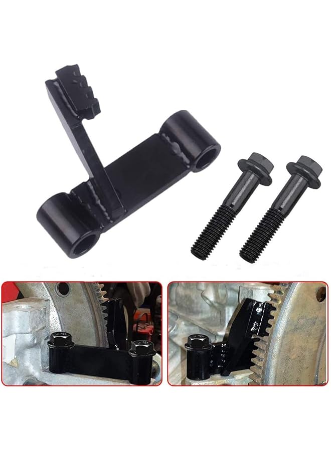 أداة قفل دولاب الموازنة LS، حامل قفل من الفولاذ الأسود أكسيدي مرن، أداة متوافقة مع محرك شيفروليه LS 1 2 3 Lsx - Image 1