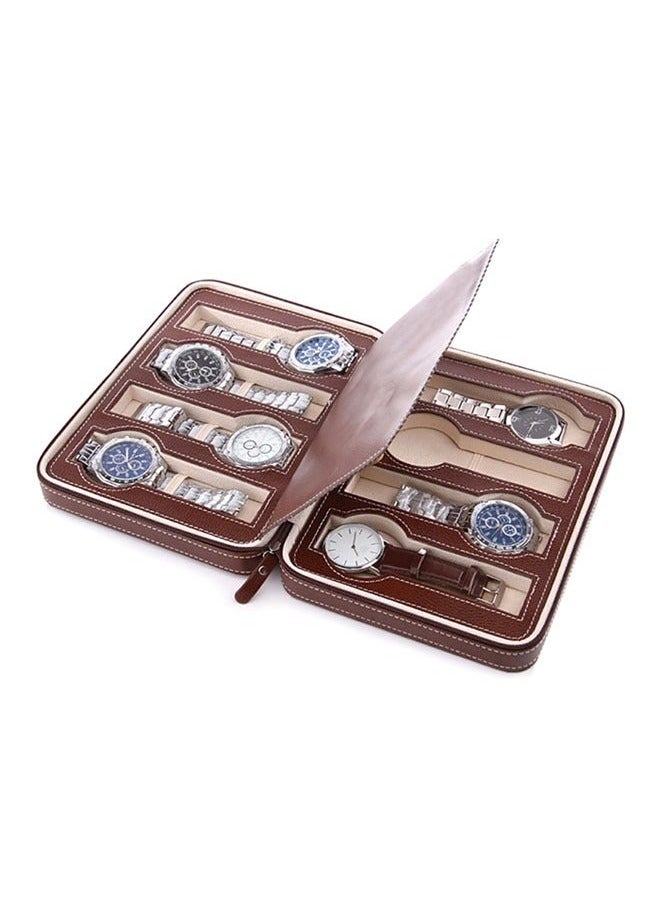 Sanda 8-Grid PU Leather Watch Box QJ1535C8 - Image 4