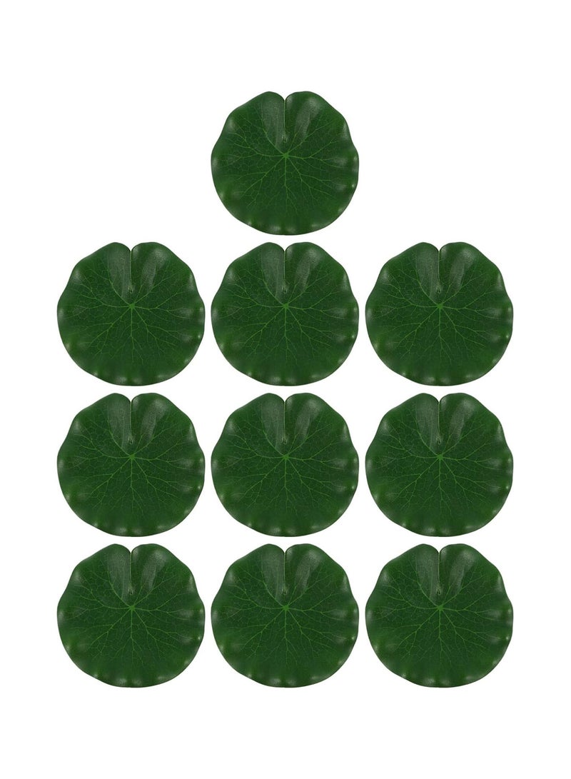 GGOOT Simulative Lotus Leaf, Duckweed Decoration Stage Performance Ornament for Fountain Pond Fish Tank Aquariums Decoration - Image 1