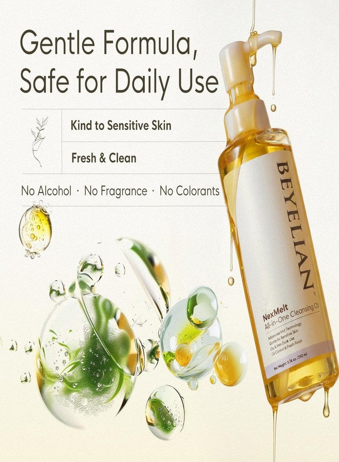 BEYELIAN Pore Control Cleansing Oil, Makeup Remover Oil Cleanser for Face,Lash Glue Remover,Bond and Seal Removal Makeup Blackhead Remover Care 6.76 fl oz(200ml) - Image 5