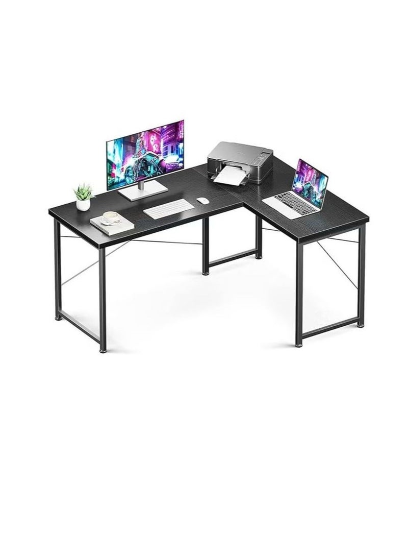 Gaming table with round angle and removable shelf for home, office and workstation - Image 1