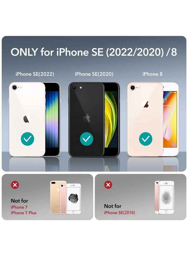 اي اس ار جراب ESR لهاتف iPhone SE (2022)، iPhone SE (2020) وiPhone 8، حماية عسكرية، زوايا ماصة للصدمات، ظهر مقاوم للاصفرار، جراب هاتف لهاتف SE 3/2، جراب Air Armor، شفاف - Image 2