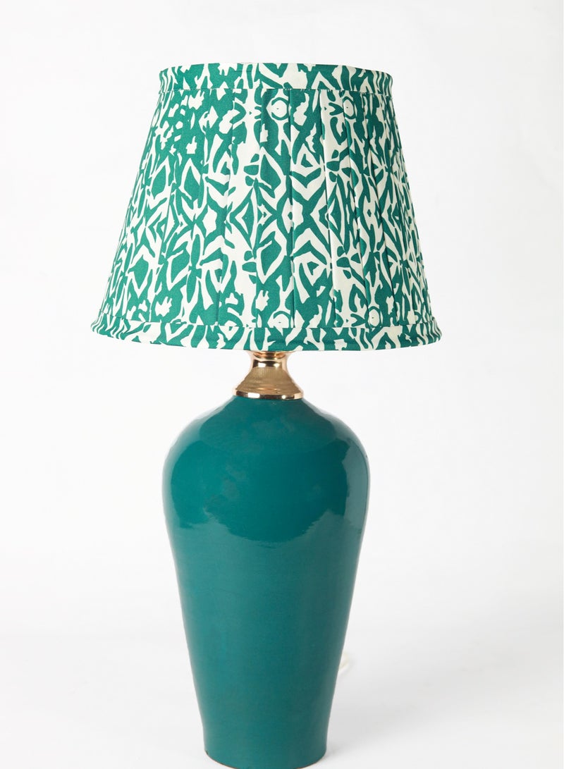 Roza lighting Green Jar Table Lamp - Image 1