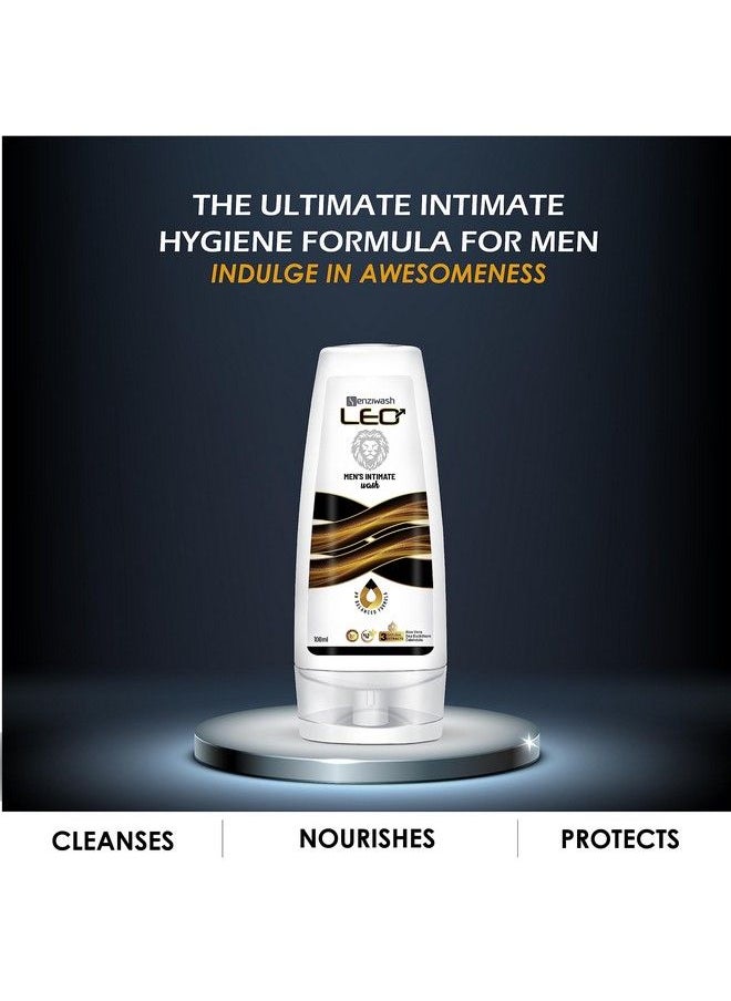 SENZIWASH - Leo Intimate Wash For Men 100% Scientific With Natural Ingredients ; Aloe Vera Sea Buckthorn & Calendula ; Prevents Itching Irritation And Odor (100 Ml) - Image 1