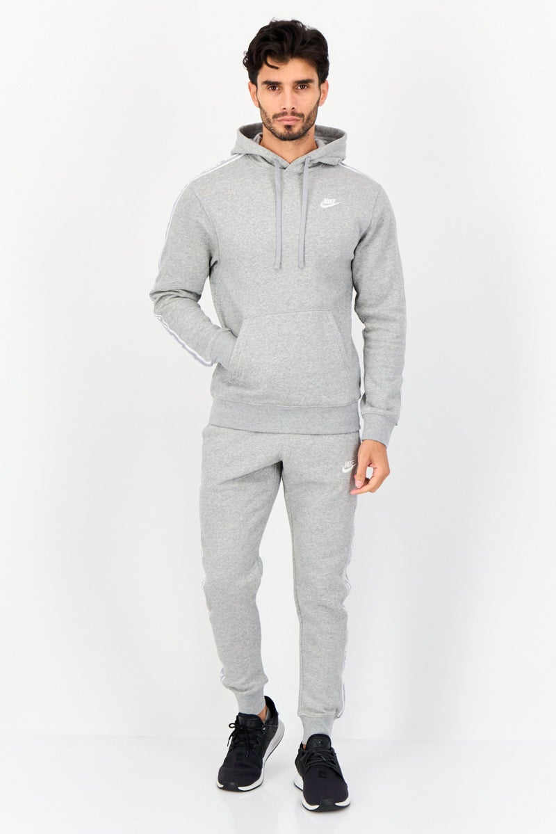 Nike Men 2 Pieces Standard Fit Outdoor Tracksuit, Gray - Image 1